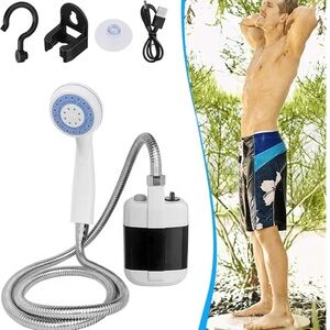 Portable Electric⚡️USB Rechargeable Outdoor Camping🏕️ Shower🚿